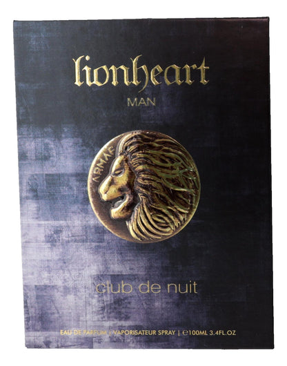 Club De Nuit Lionheart by Sterling, 3.4 oz EDP Spray for Men  