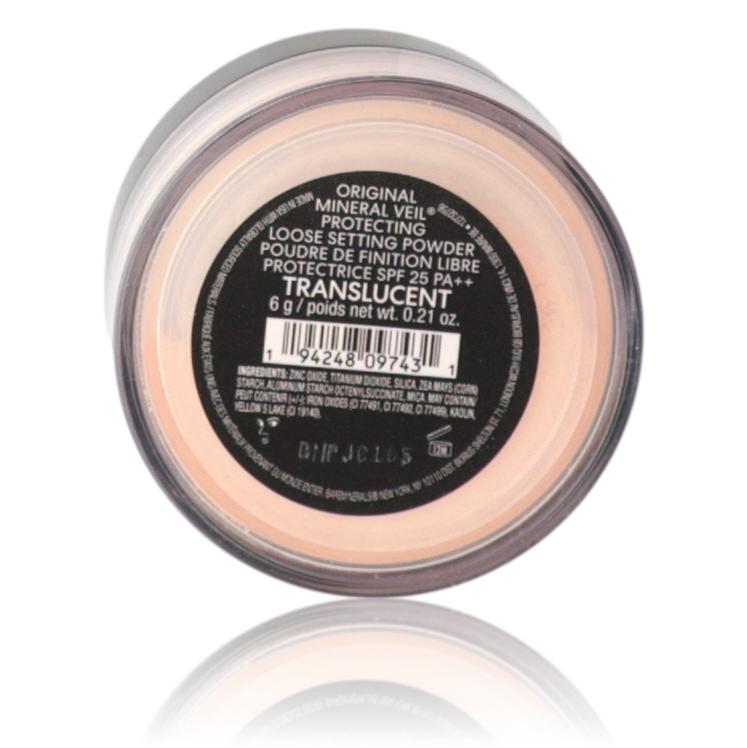 Bare Minerals Mineral Veil, .21oz Loose Setting Powder - Translucent