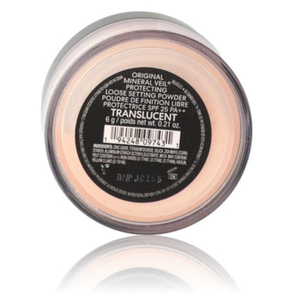 Bare Minerals Mineral Veil, .21oz Loose Setting Powder - Translucent
