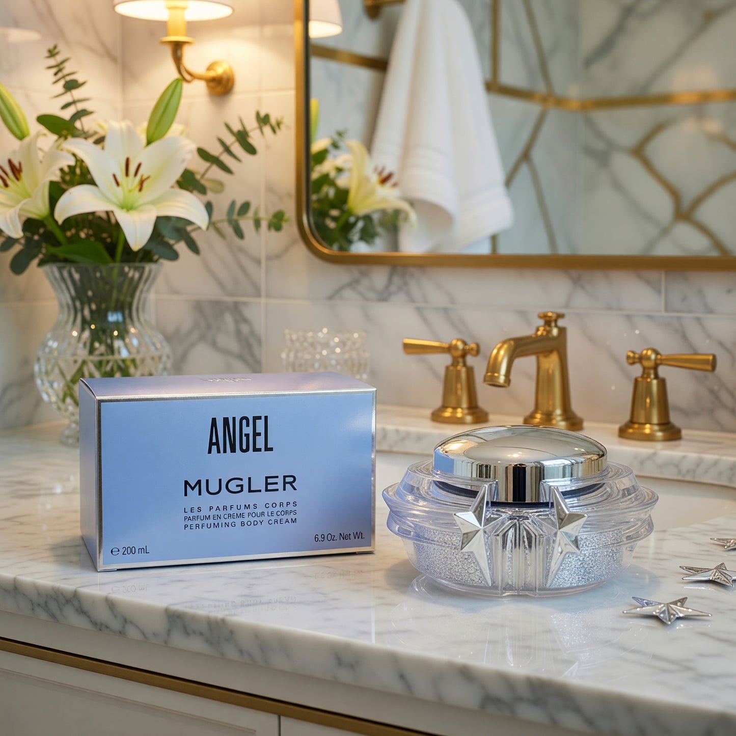 Angel by Thierry Mugler, 6.9 oz Perfuming Body Cream for Women