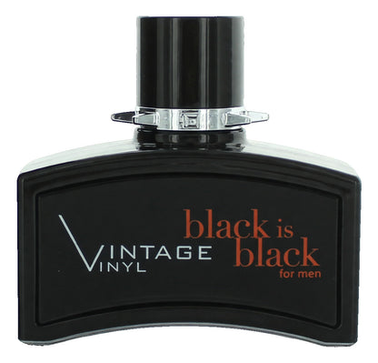 Black is Black Vintage Vinyl by NuParfums, 3.4 oz EDT Spray for Men