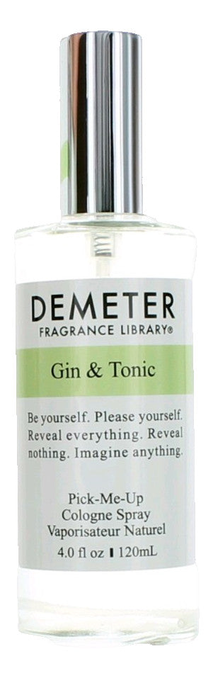 Gin & Tonic by Demeter, 4 oz Cologne Spray for Unisex