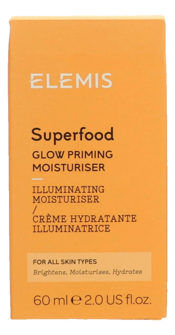 Elemis Superfood Glow Priming Moisturiser, 2oz Illuminating Moisturiser