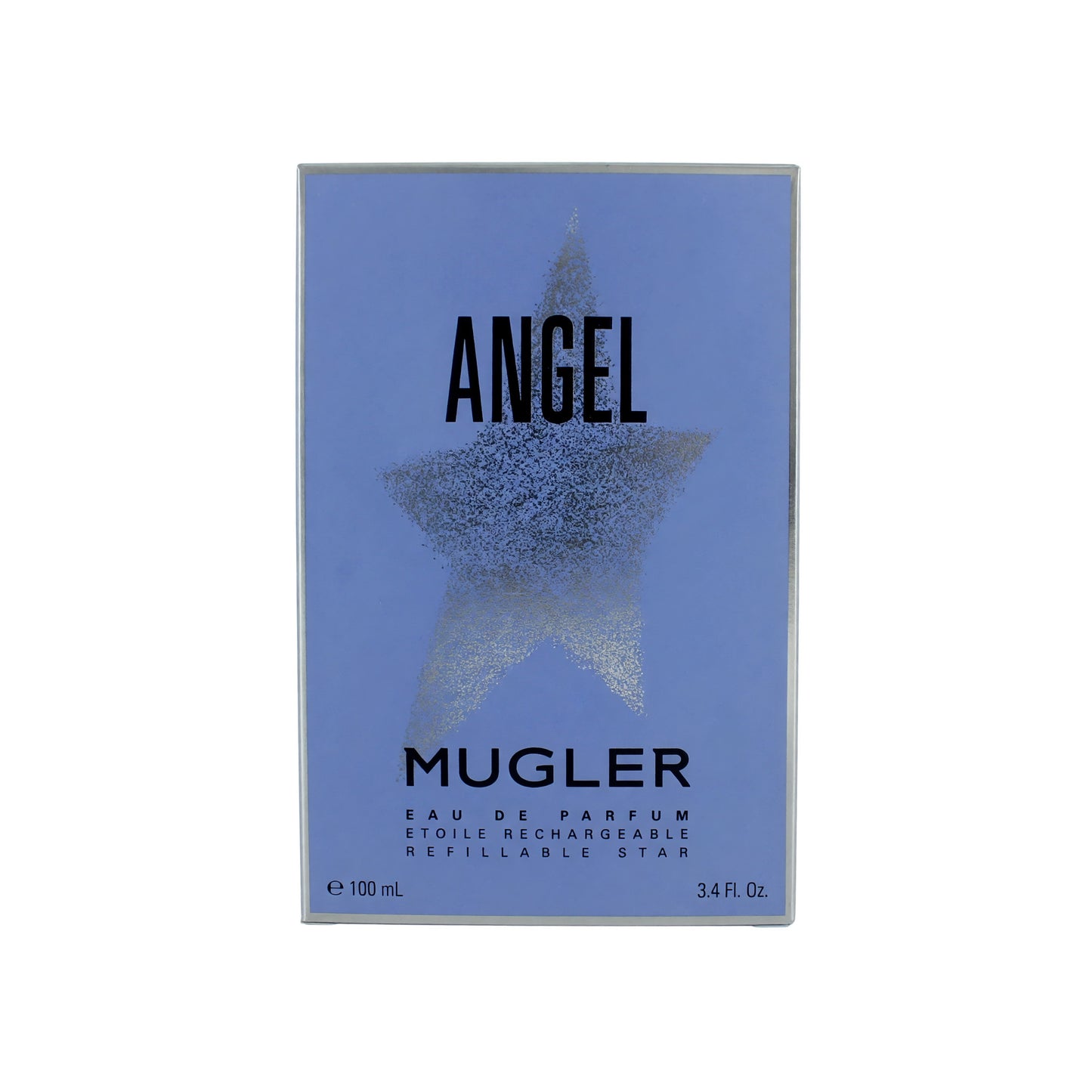 Angel by Thierry Mugler, 3.4 oz EDP Spray Refillable Star for Women