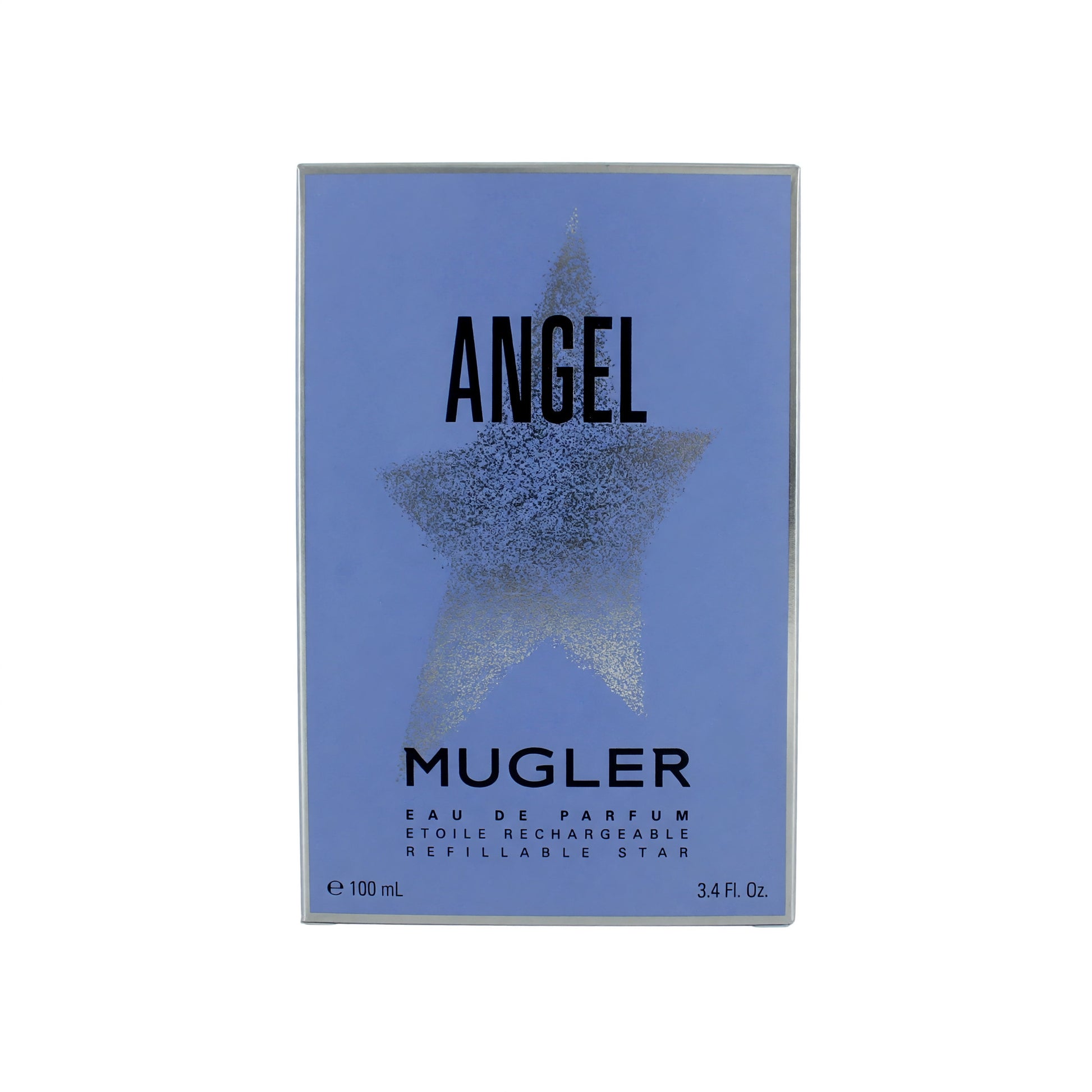 Angel by Thierry Mugler, 3.4 oz EDP Spray Refillable Star for Women