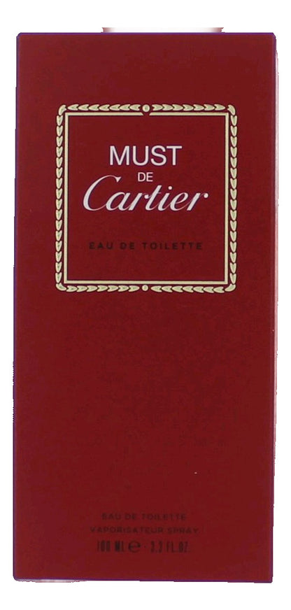Must De Cartier by Cartier, 3.3 oz EDT Spray for Women