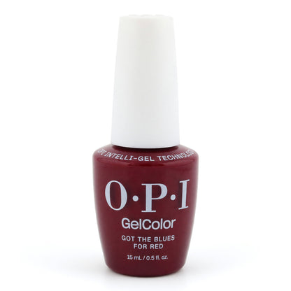 OPI Gel Nail Polish by OPI, 0.5 oz Gel Color - Got the Blues for Red - Got the Blues for Red