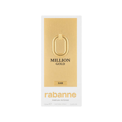 Million Gold Elixir by Paco Rabanne, 3.4 oz EDP Spray Intense for Men