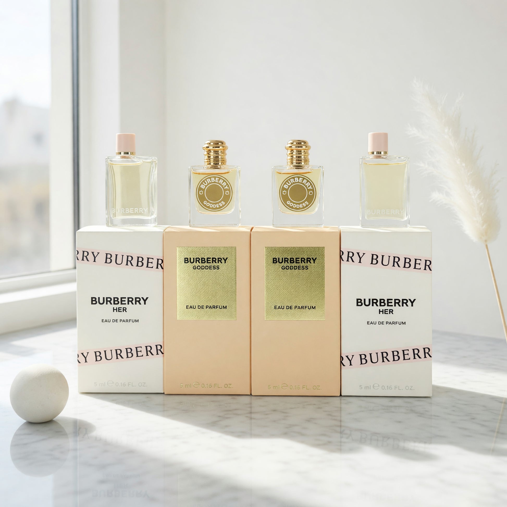 Burberry by Burberry, 4 Piece Variety Gift Set for Women