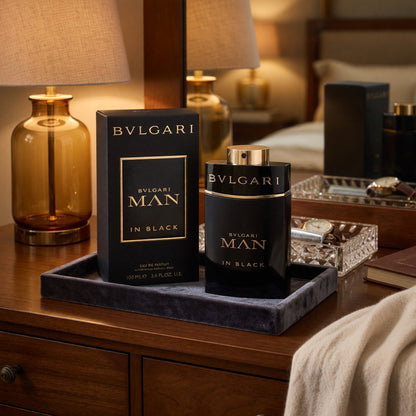 Bvlgari MAN in Black by Bvlgari, 3.4 oz EDP Spray for Men