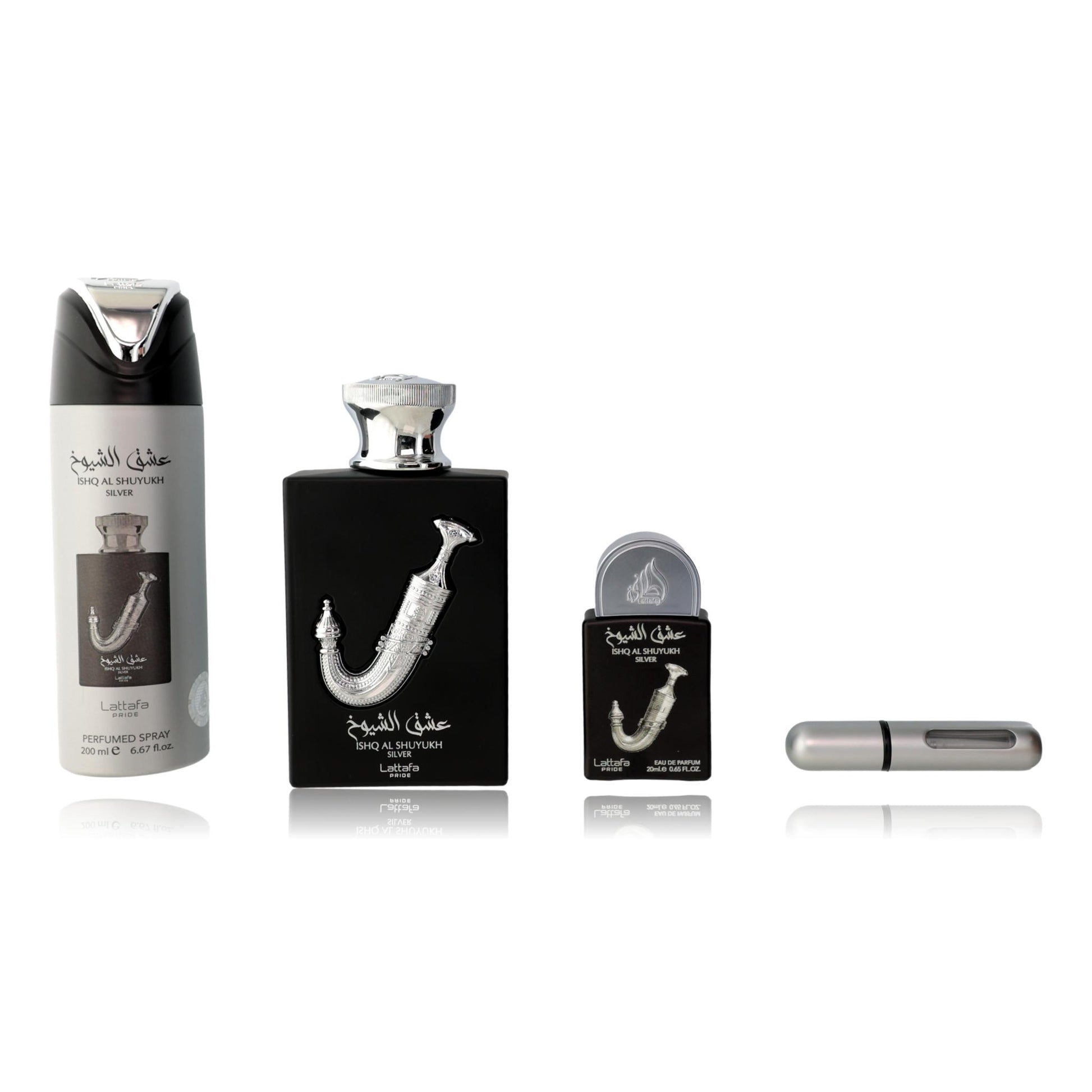 Ishq Al Shuyukh by Lattafa, 3 Piece Gift Set for Unisex