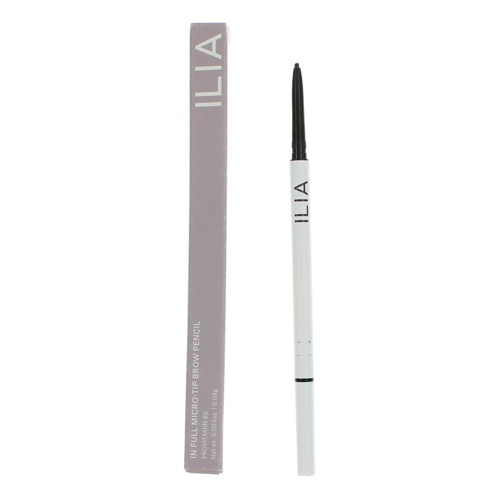 ILIA In Full Micro-Tip Brow Pencil by ILIA, .003oz Eyebrow Pencil - Soft Black - Soft Black