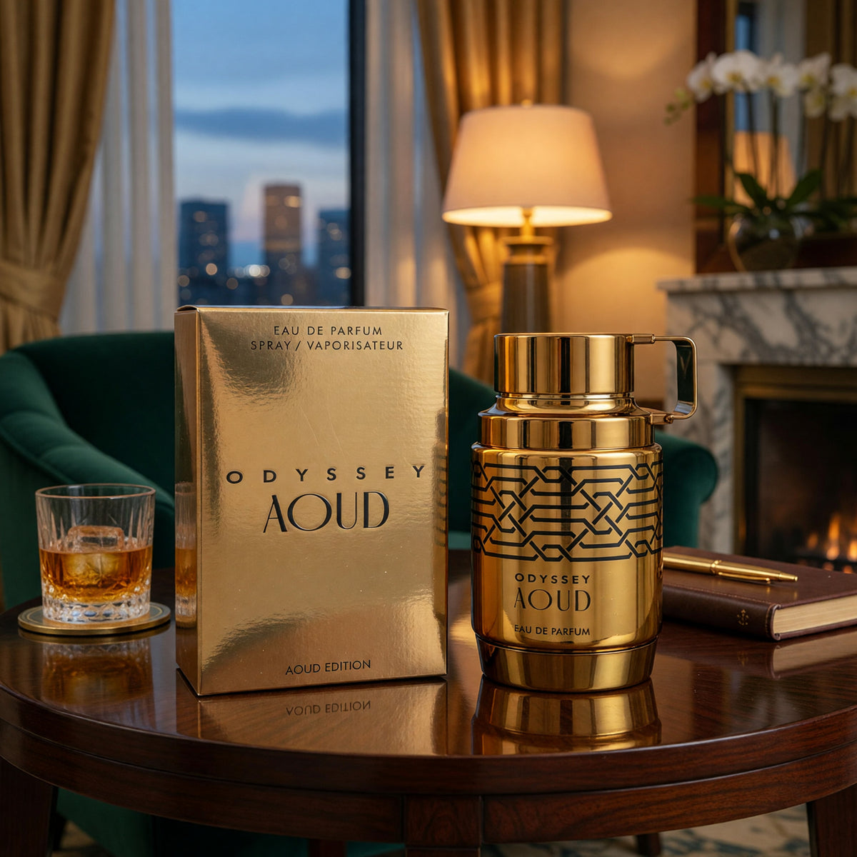 Odyssey Aoud by Armaf, 3.4 oz Eau De Parum Spray for Unisex