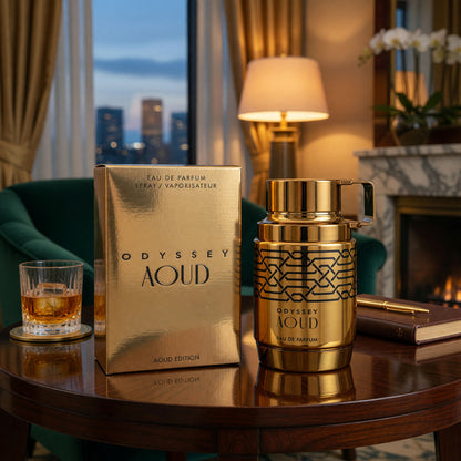 Odyssey Aoud by Armaf, 3.4 oz Eau De Parum Spray for Unisex