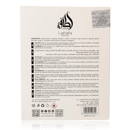 Embrace by Lattafa, 3.4 oz EDP Spray for Unisex