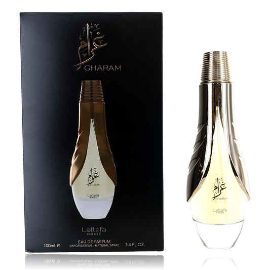 Gharam by Lattafa, 3.4 oz EDP Spray for Unisex