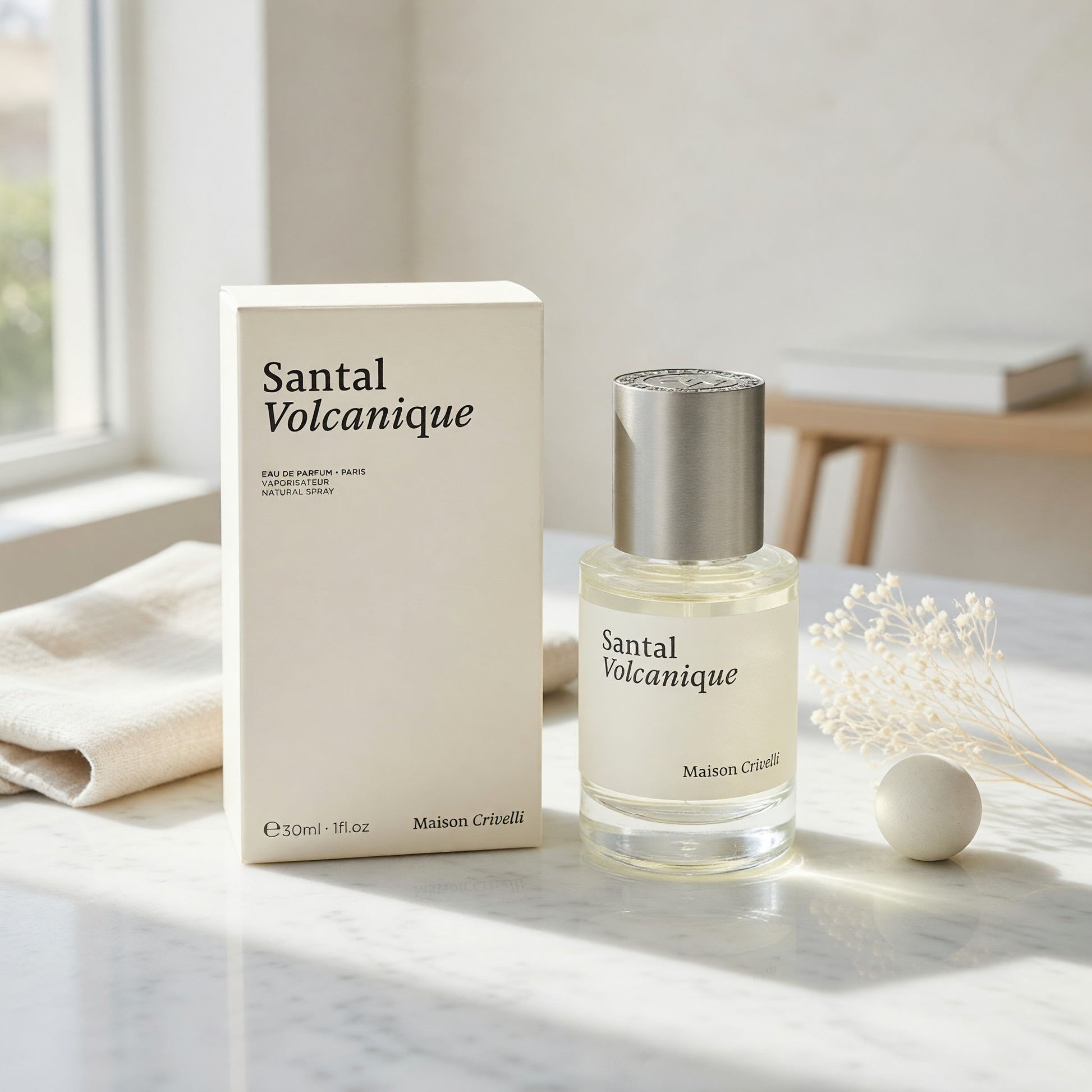 Santal Volcanique by Maison Crivelli, 1 oz EDP Spray for Unisex