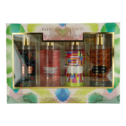 Nanette Lepore by Nanette Lepore, 4 Piece Body Mist Set for Women