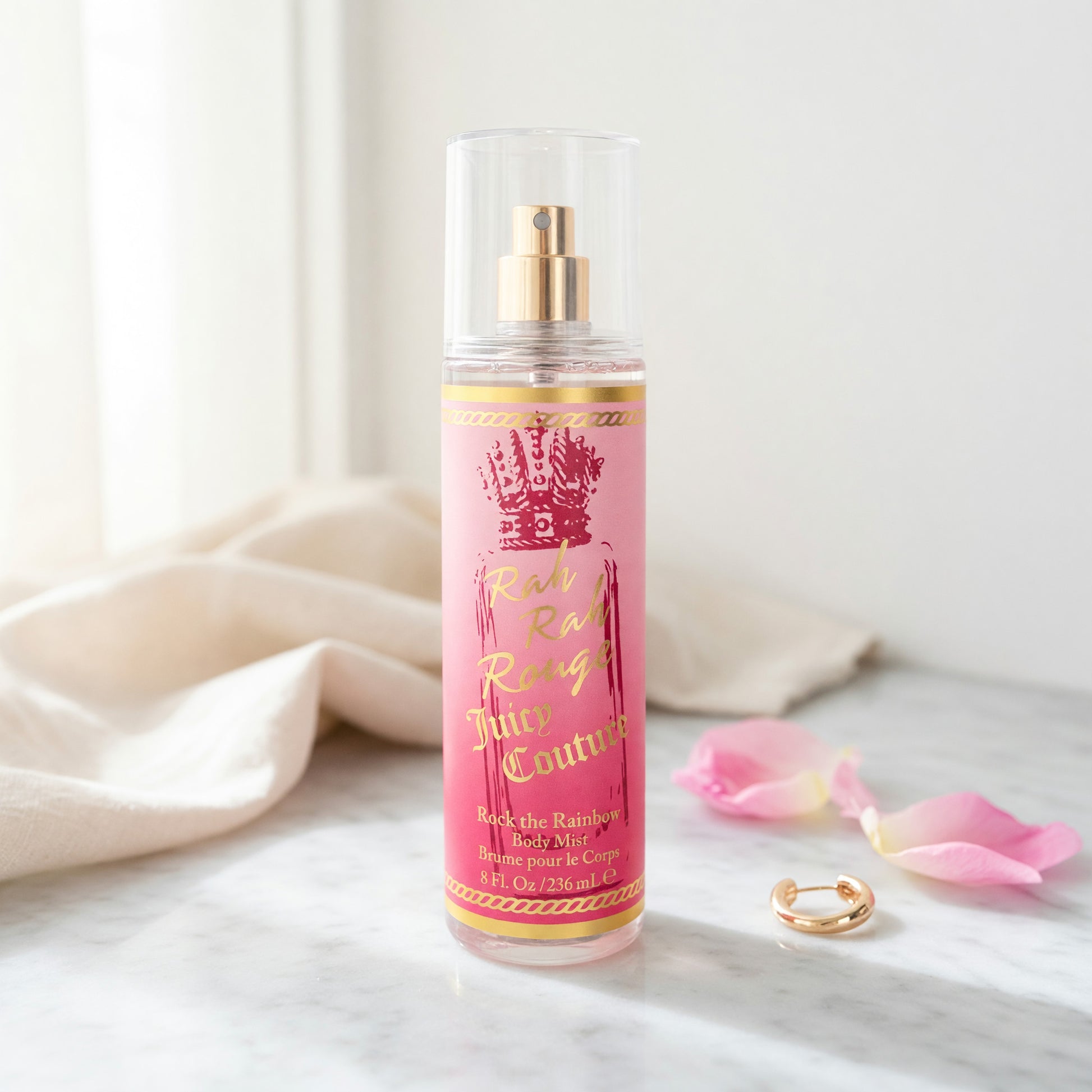 Rah Rah Rouge by Juicy Couture, 8 oz Body Mist for Women