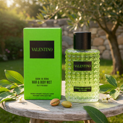 Valentino Born in Roma Salty Pistachio, 3.4oz Hair & Body Mist women