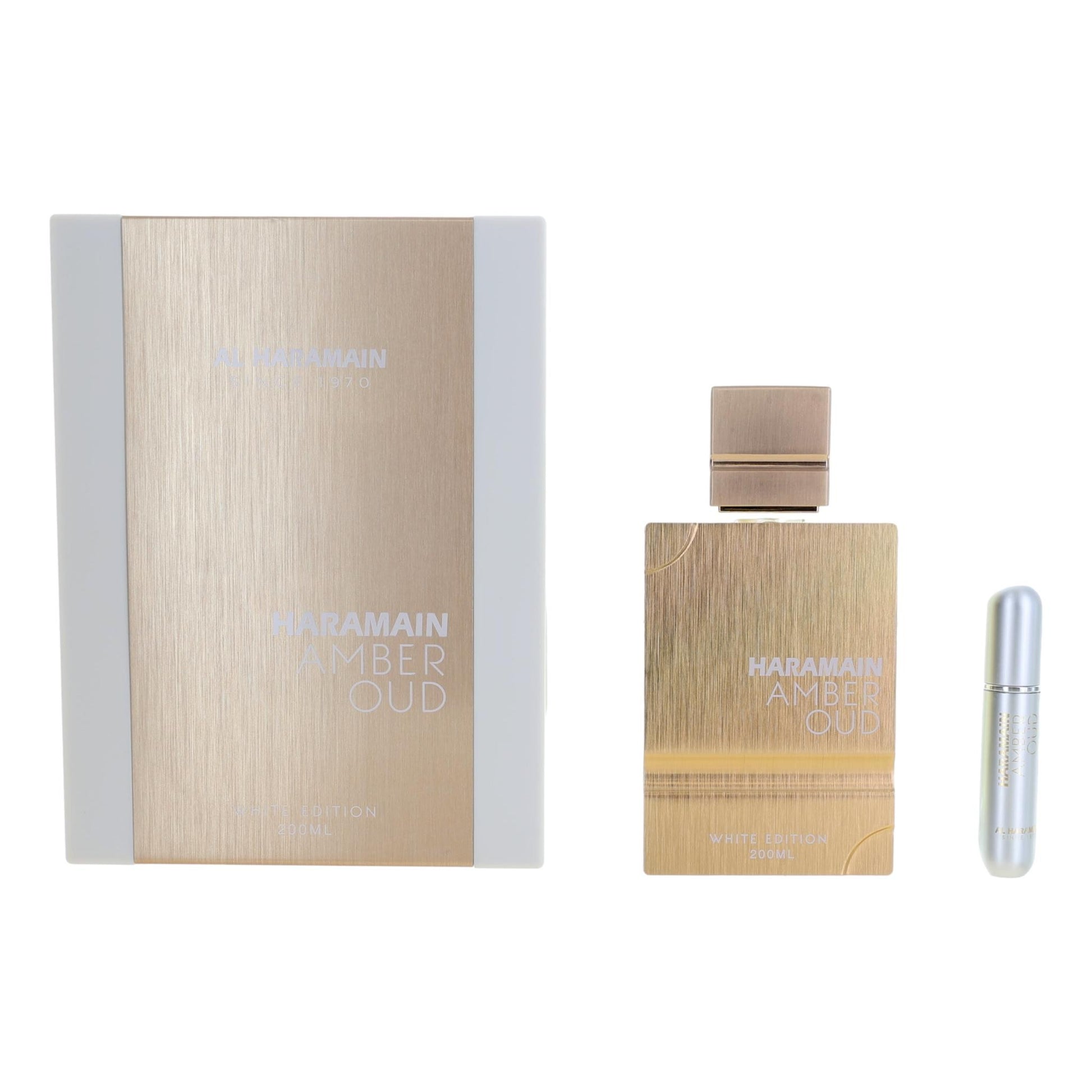 Amber Oud White Edition by Al Haramin, 6.7 oz EDP Spray for Unisex