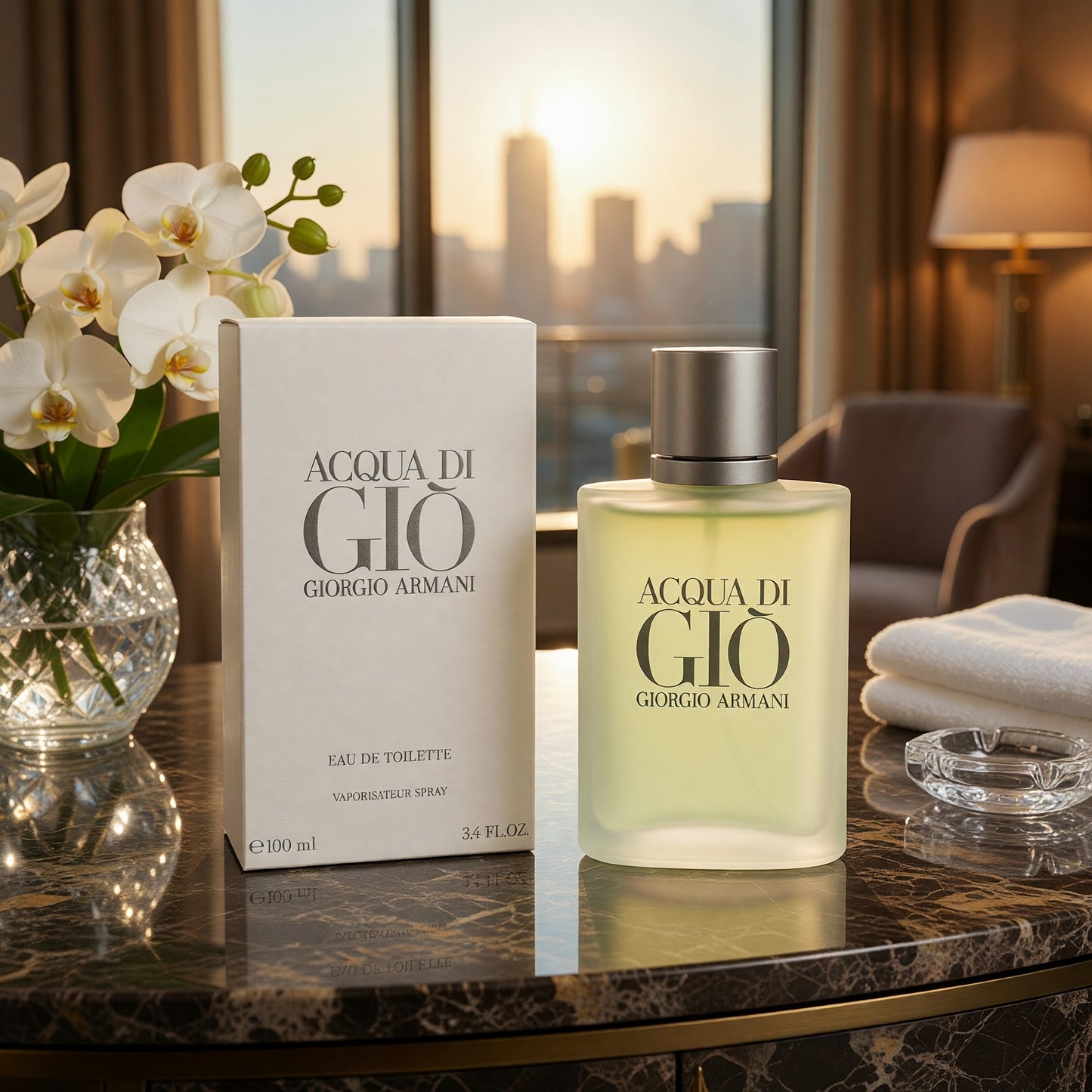 Acqua Di Gio by Giorgio Armani, 3.4 oz EDT Spray for Men
