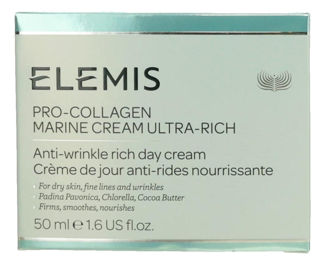 Elemis Pro-Collagen Marine Cream Ultra-Rich, 1.6oz Anti-Wrinkle Day Cream