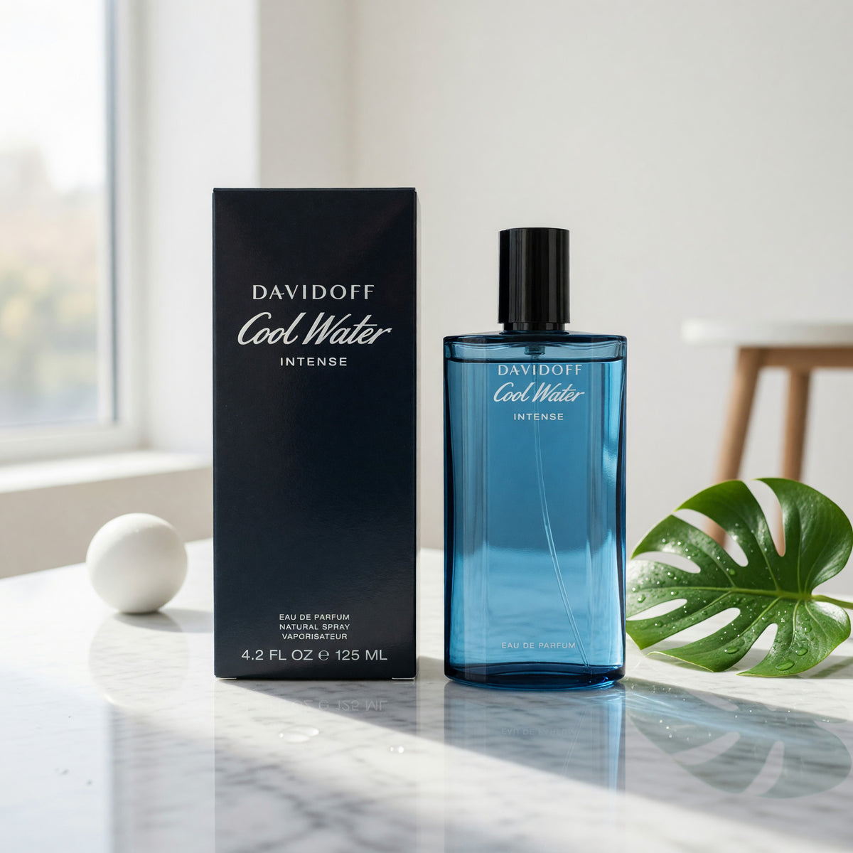 Cool Water Intense by Davidoff, 4.2 oz EDP Spray for Men