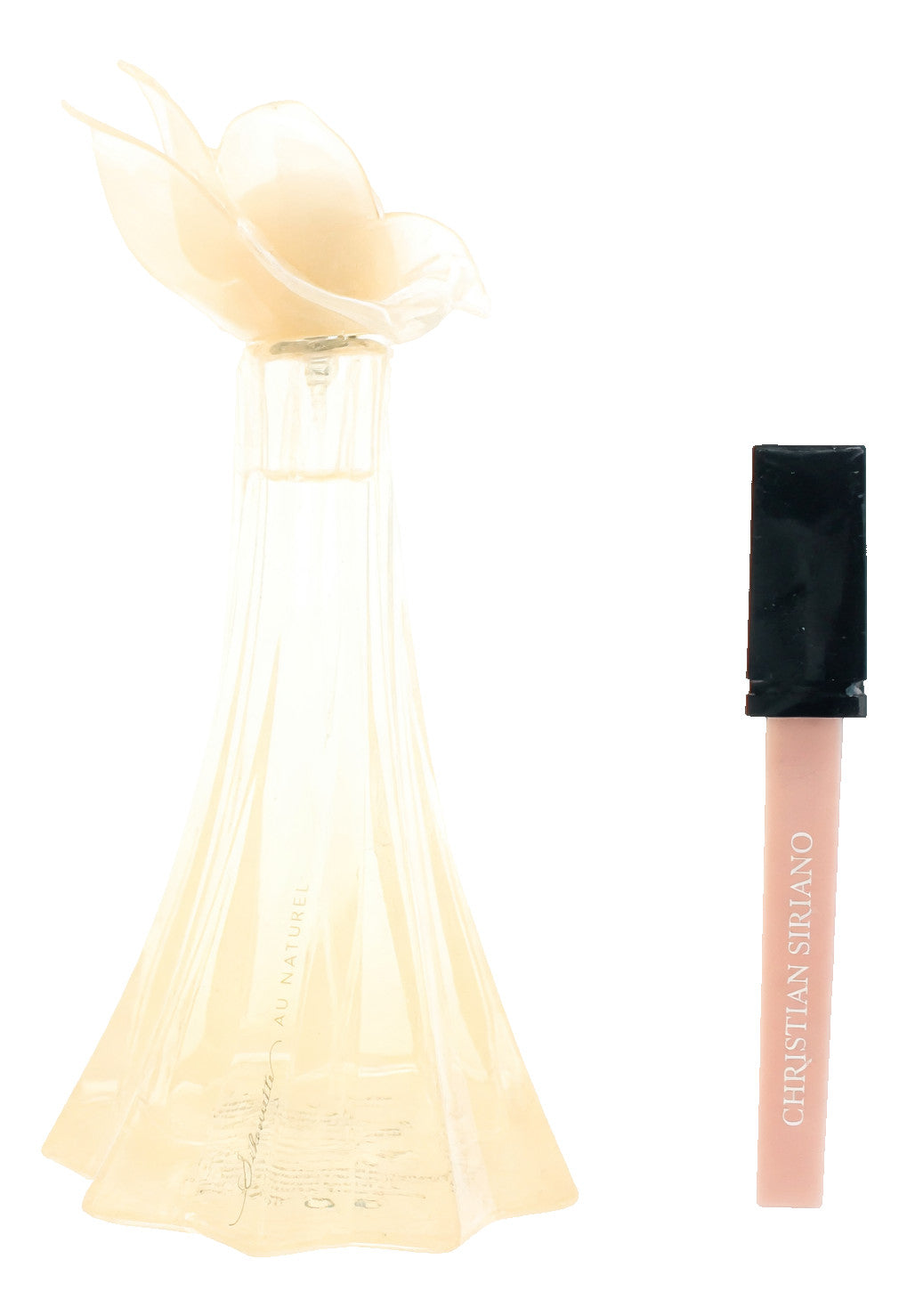 Silhouette Au Naturel by Christian Siriano, 3.4oz EDP Spray women with Lip Gloss