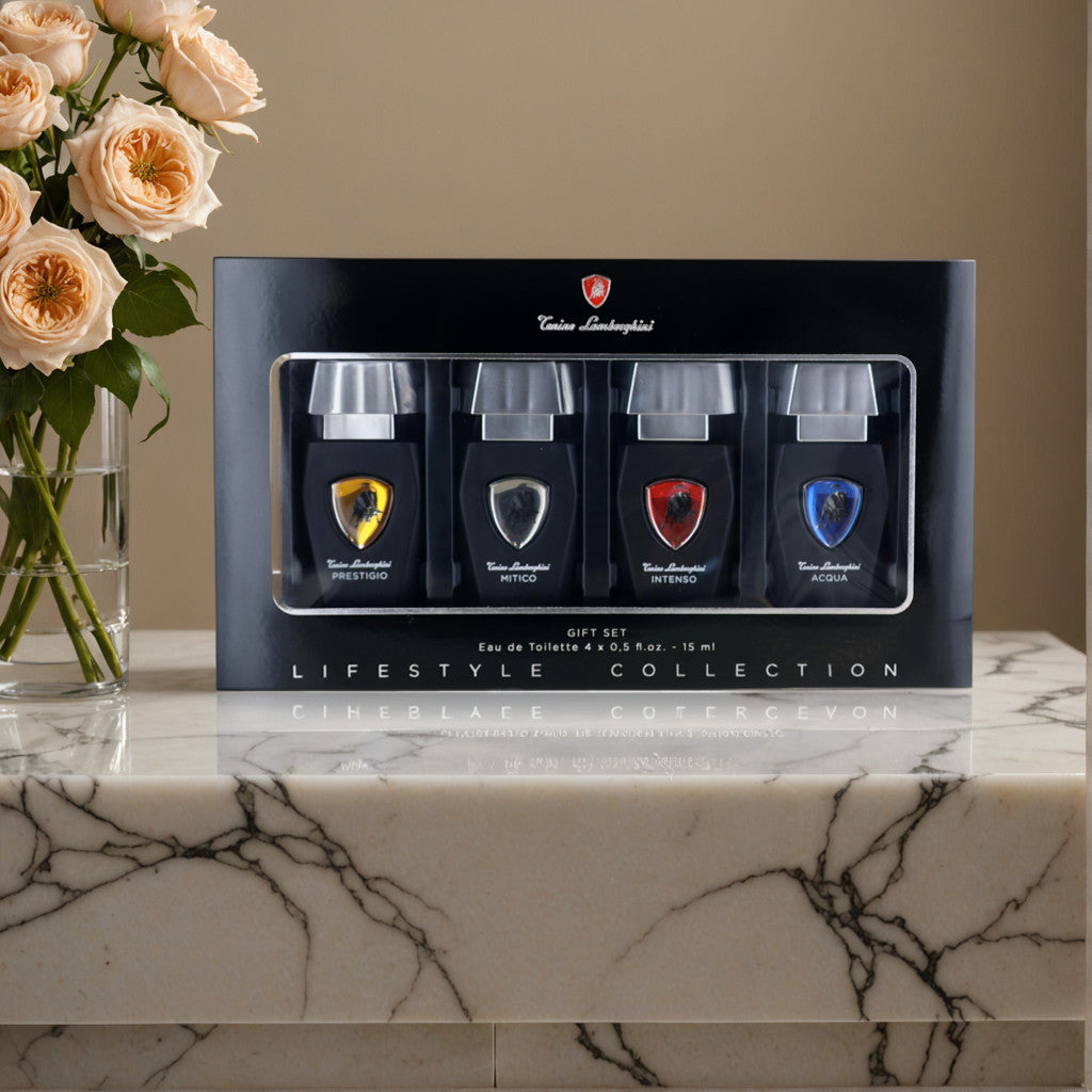 Lamborghini Lifestyle Collection by Lamborghini, 4 Piece Mini Gift Set men
