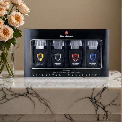 Lamborghini Lifestyle Collection by Lamborghini, 4 Piece Mini Gift Set men
