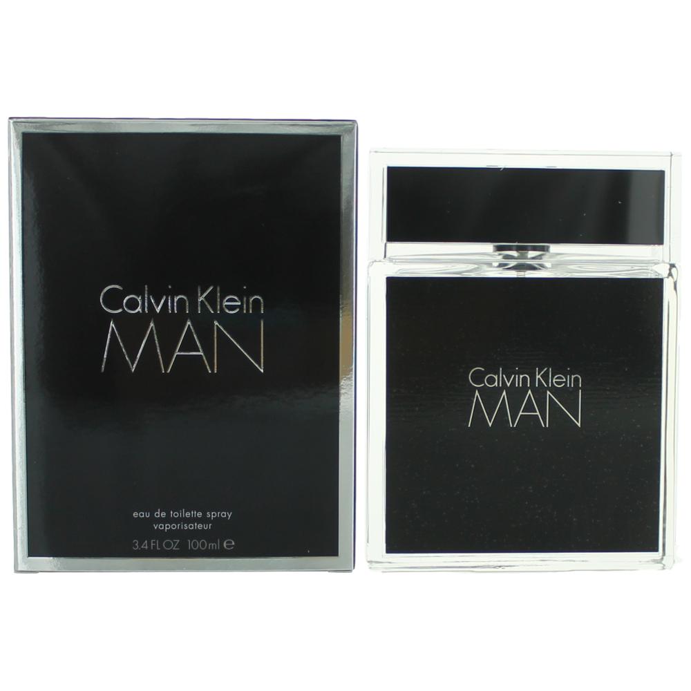 Calvin Klein Man by Calvin Klein, 3.4 oz EDT Spray for Men