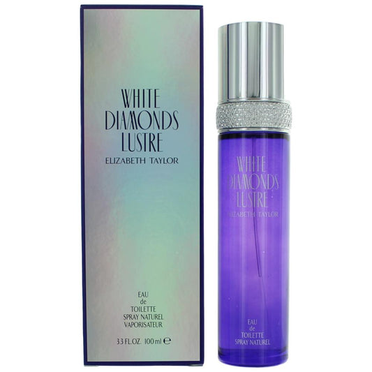 White Diamonds Lustre by Elizabeth Taylor, 3.3 oz EDT Spray for Women