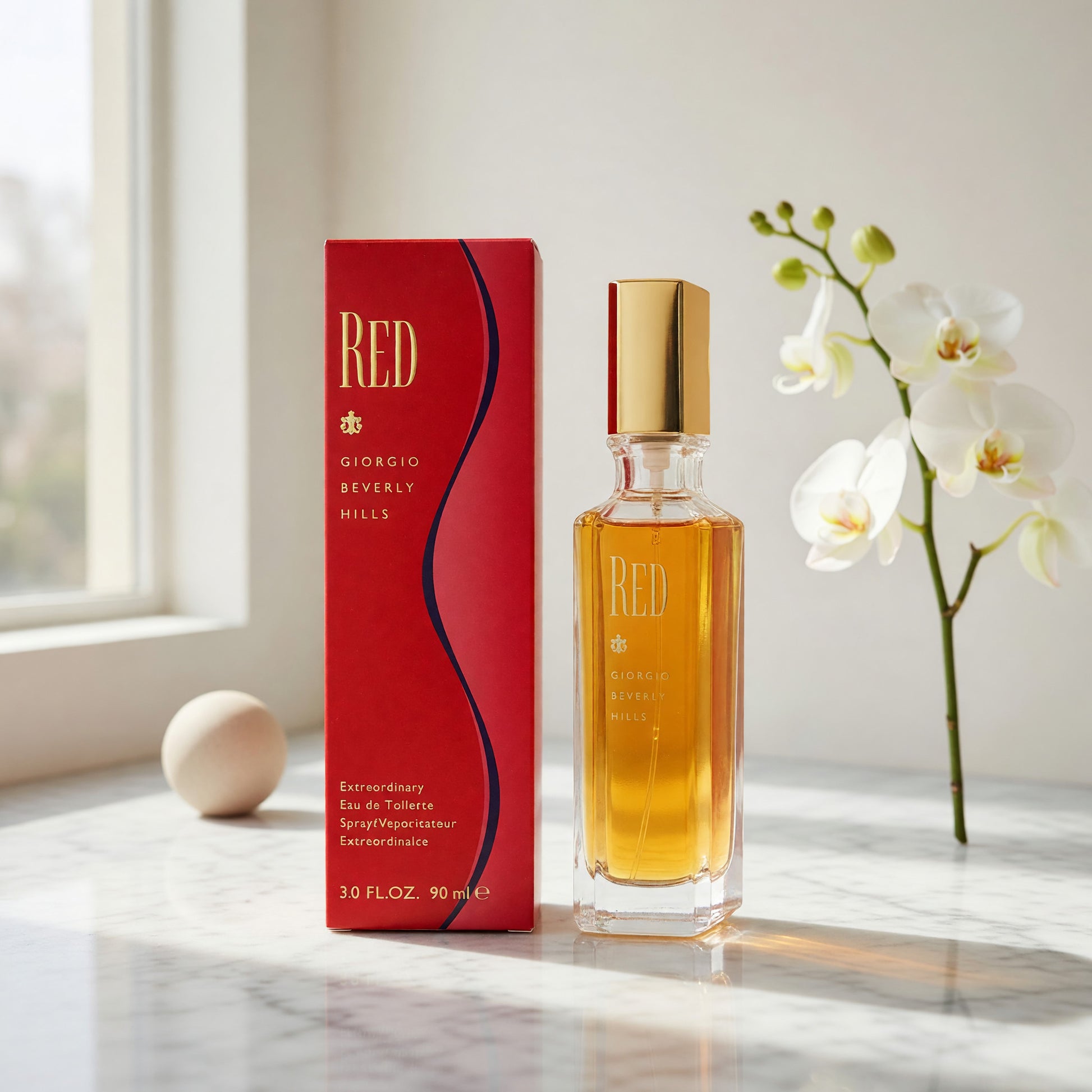 Red by Beverly Hills, 3 oz EDT Spray for Women
