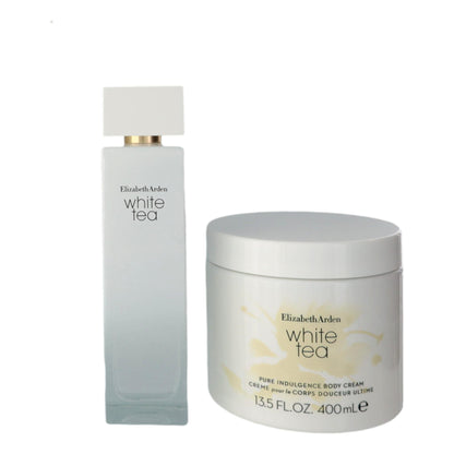 White Tea by Elizabeth Arden, 2 Piece Gift Set for Women