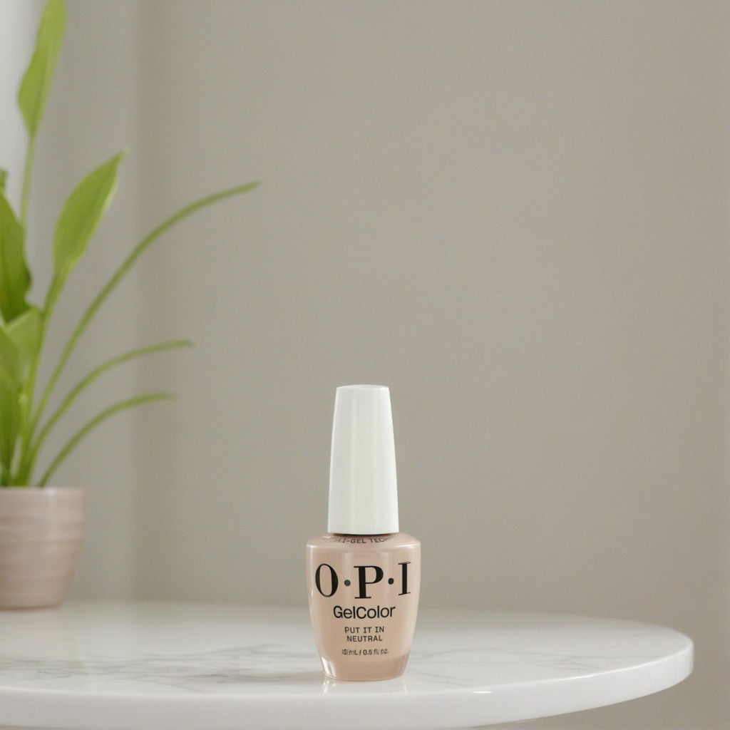 OPI Gel Nail Polish by OPI, 0.5 oz Gel Color - Put It In Neutral - Put It In Neutral
