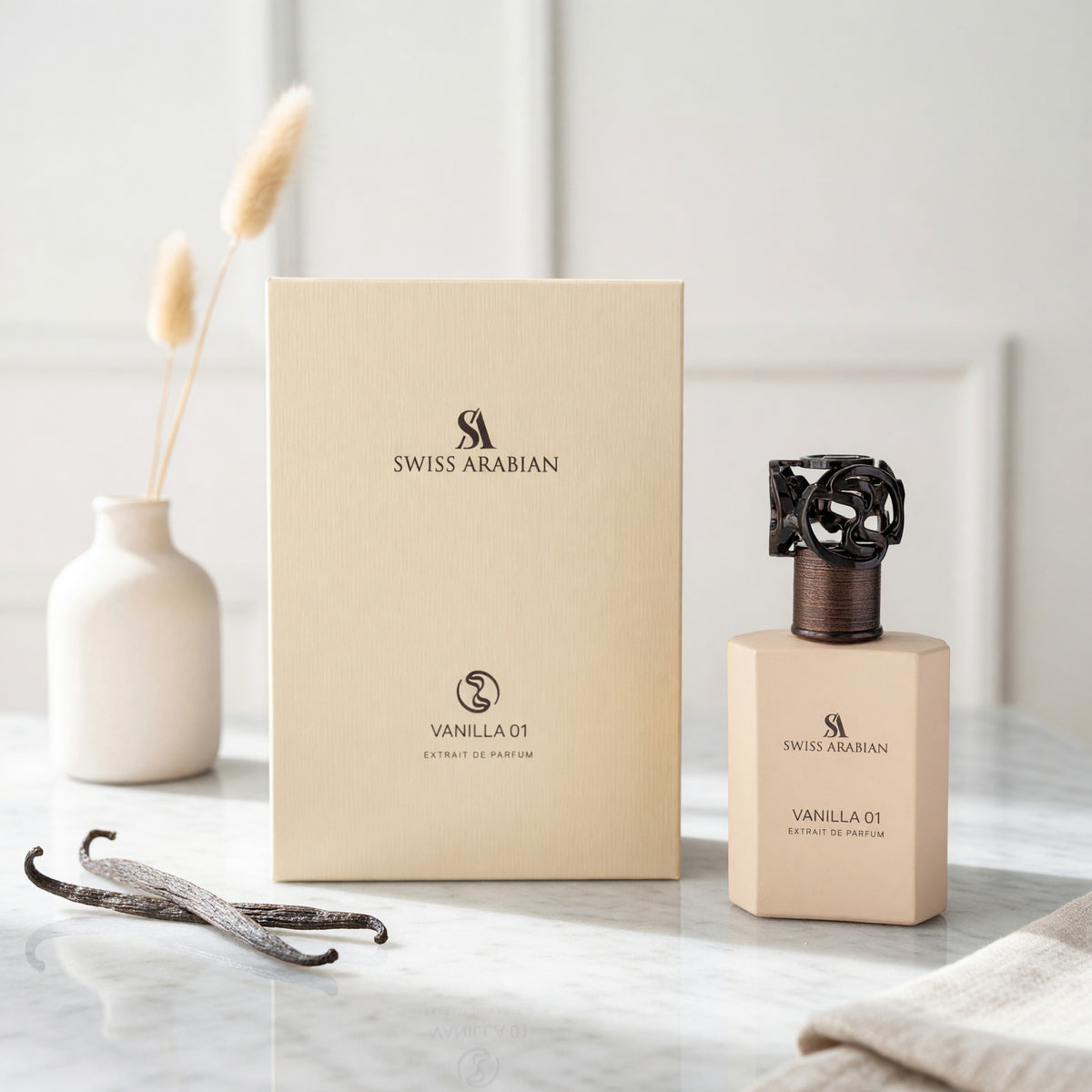 Vanilla 01 by Swiss Arabian, 1.7 oz Extrait de Parfum Spray for Unisex