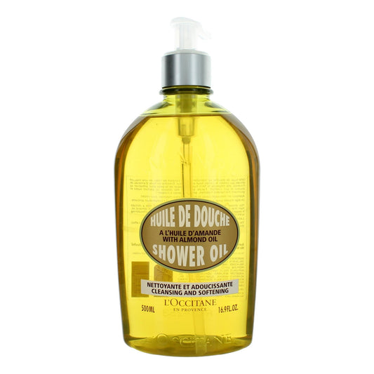 L'Occitane Almond Oil Shower Gel by L'Occitane, 16.9oz Shower Gel for Unisex