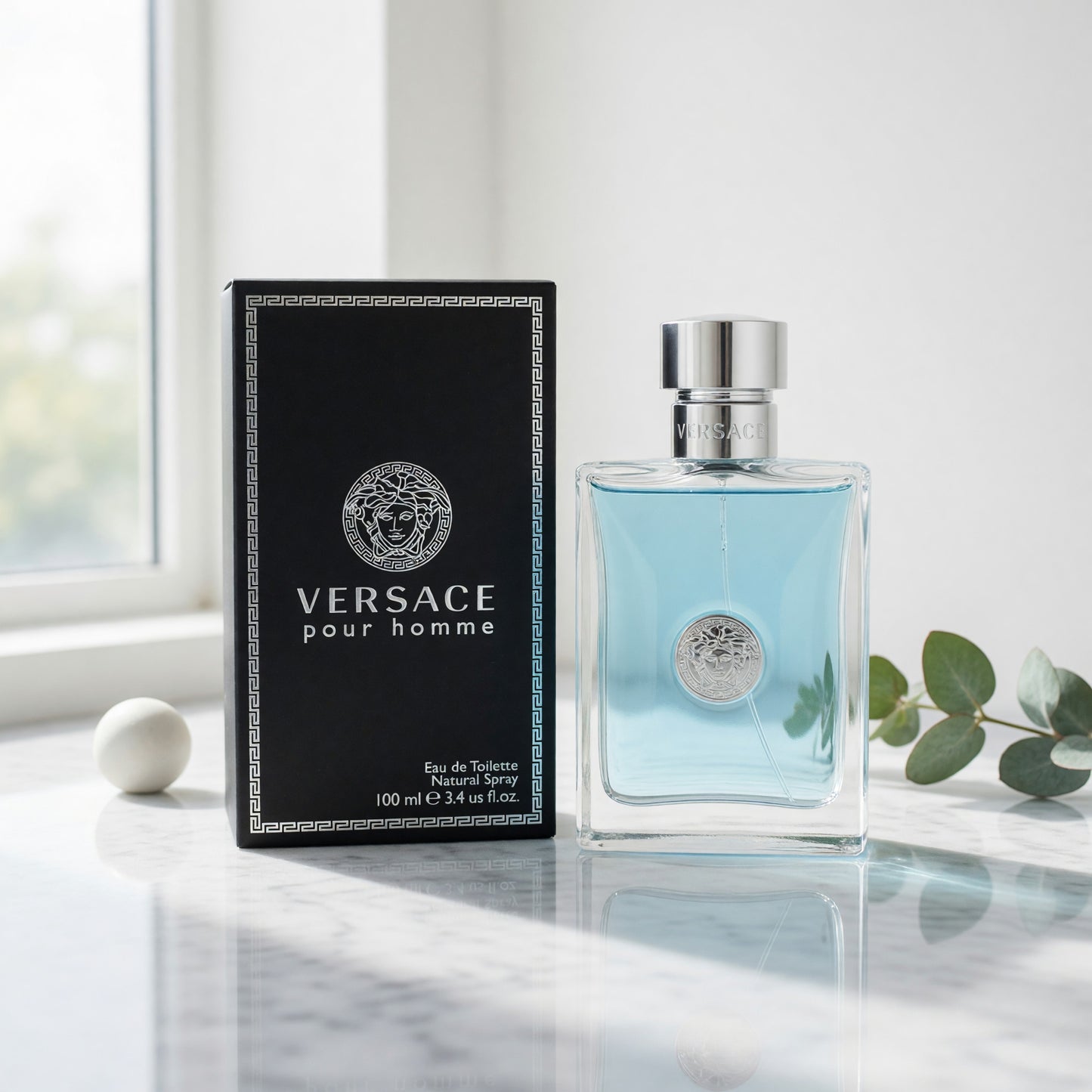 Versace Pour Homme by Versace, 3.4 oz EDT Spray for Men