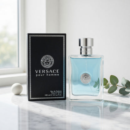 Versace Pour Homme by Versace, 3.4 oz EDT Spray for Men