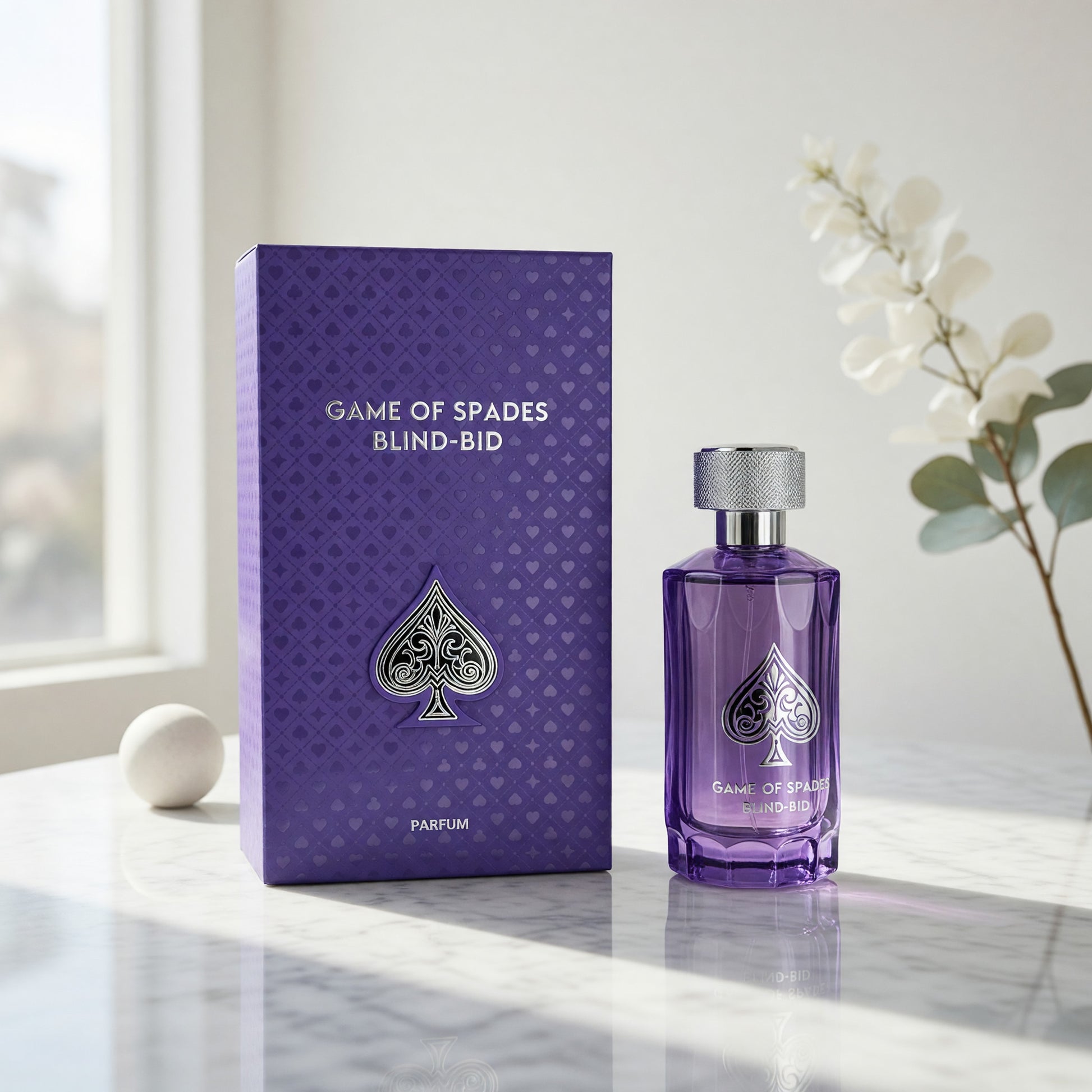 Game of Spades Blind-Bid by Jo Milano, 3.4 oz Parfum Spray for Unisex