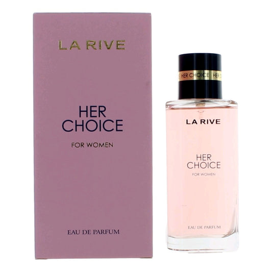 Her Choice by La Rive, 3.4 oz EDP Spray for Women