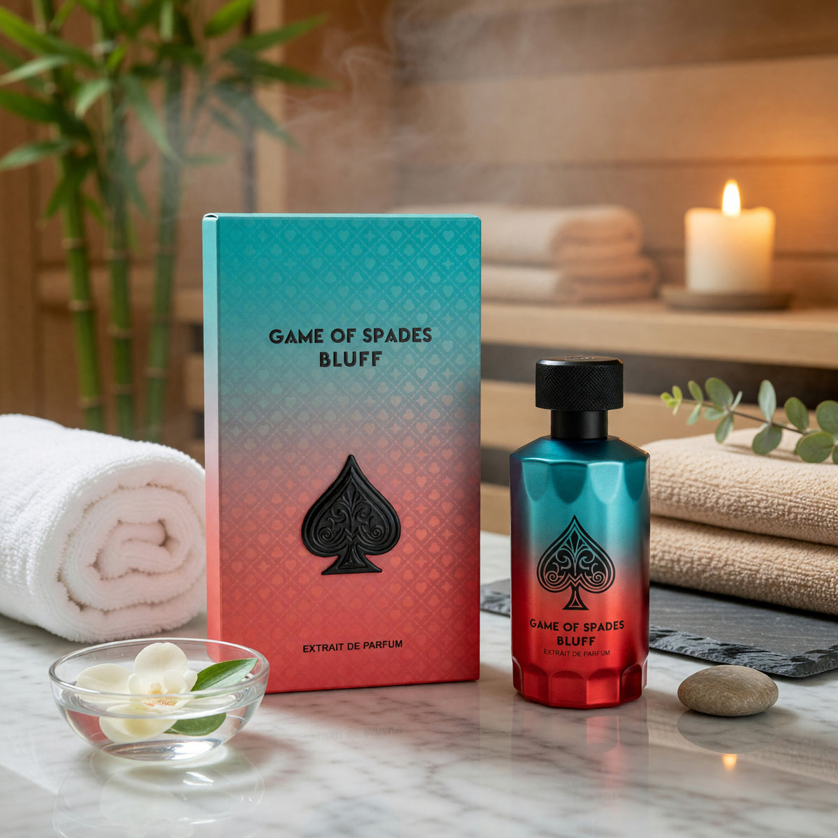Game of Spade Bluff by Jo Milano, 3.4oz Extrait De Parfum Spray for Unisex