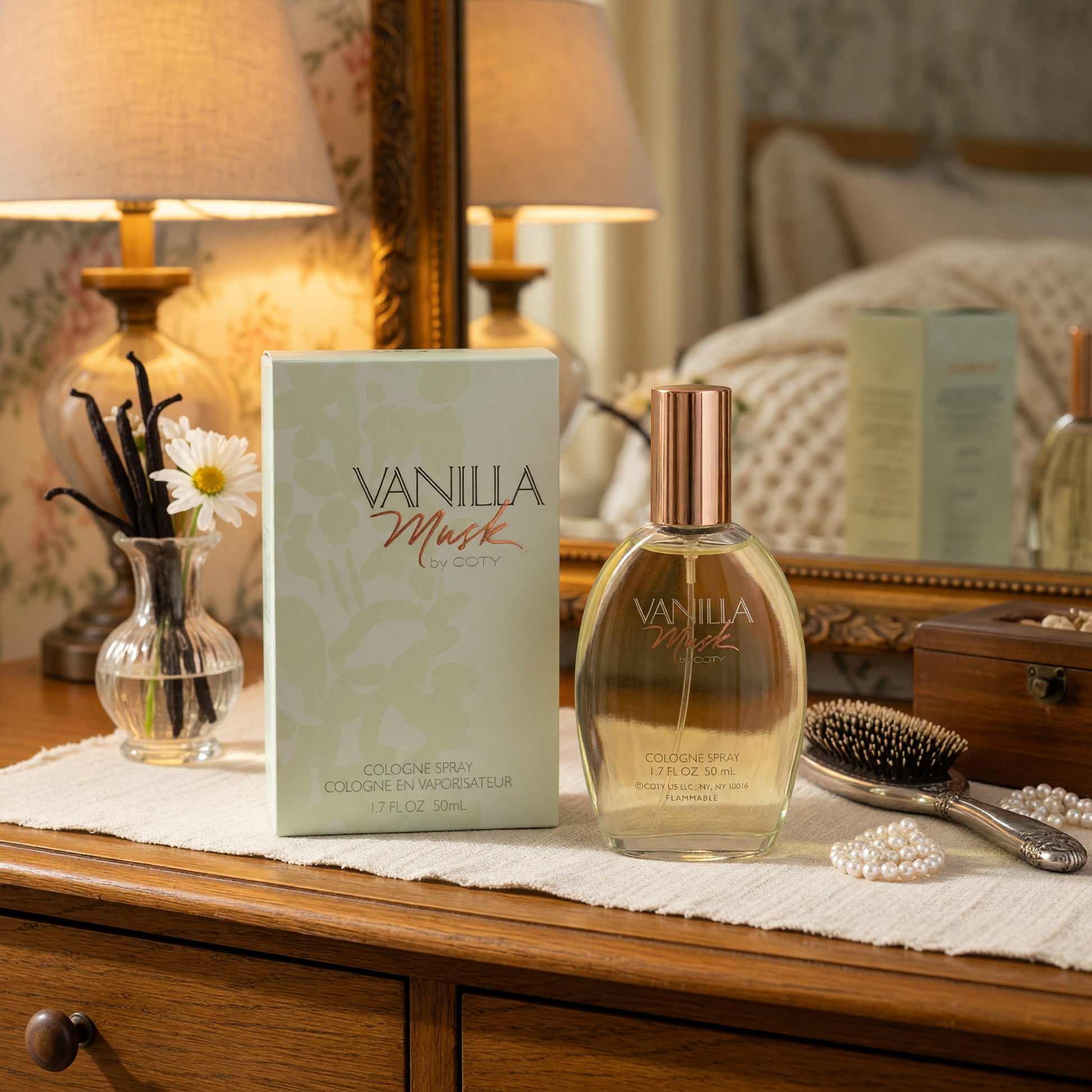 Vanilla Musk by Coty, 1.7 oz Cologne Spray for Women