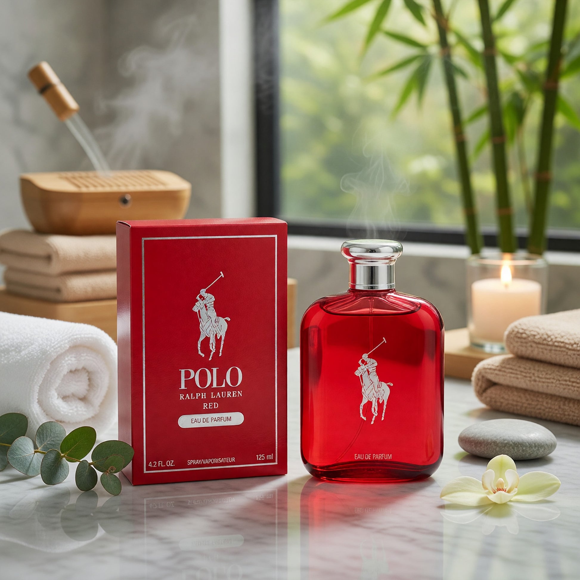 Polo Red by Ralph Lauren, 4.2 oz EDP Spray for Men
