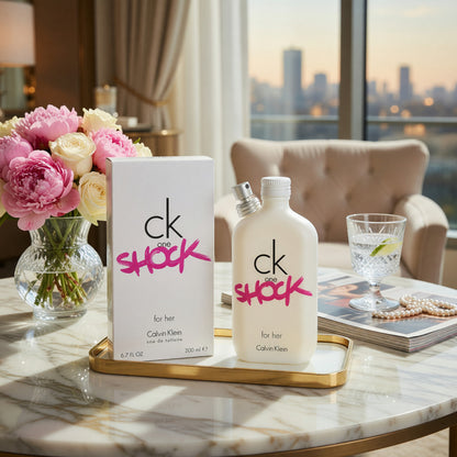 CK One Shock by Calvin Klein, 6.7 oz EDT Spray for Women