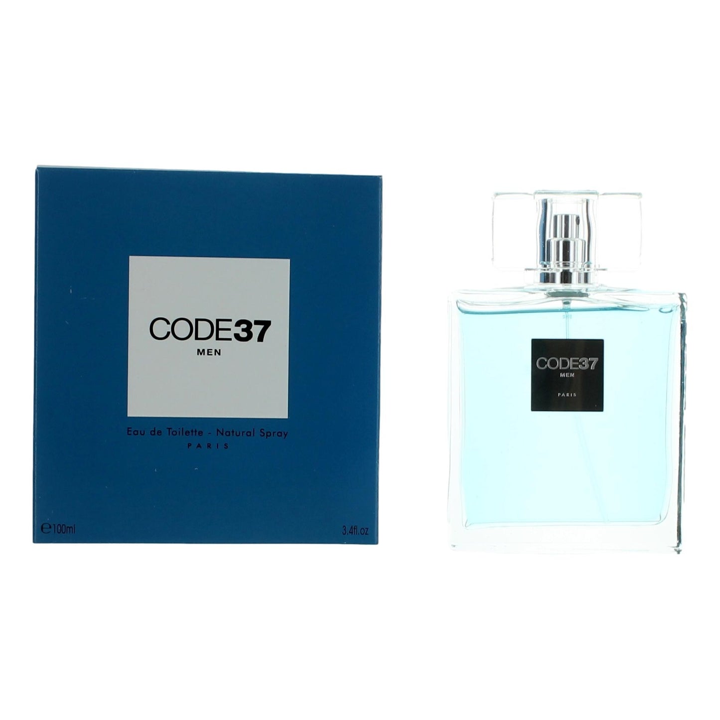 Code 37 by Karen Low, 3.4 oz EDT Spray for Men