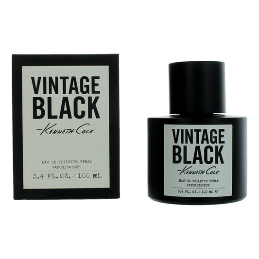 Kenneth Cole Vintage Black by Kenneth Cole, 3.4 oz EDT Spray for Men