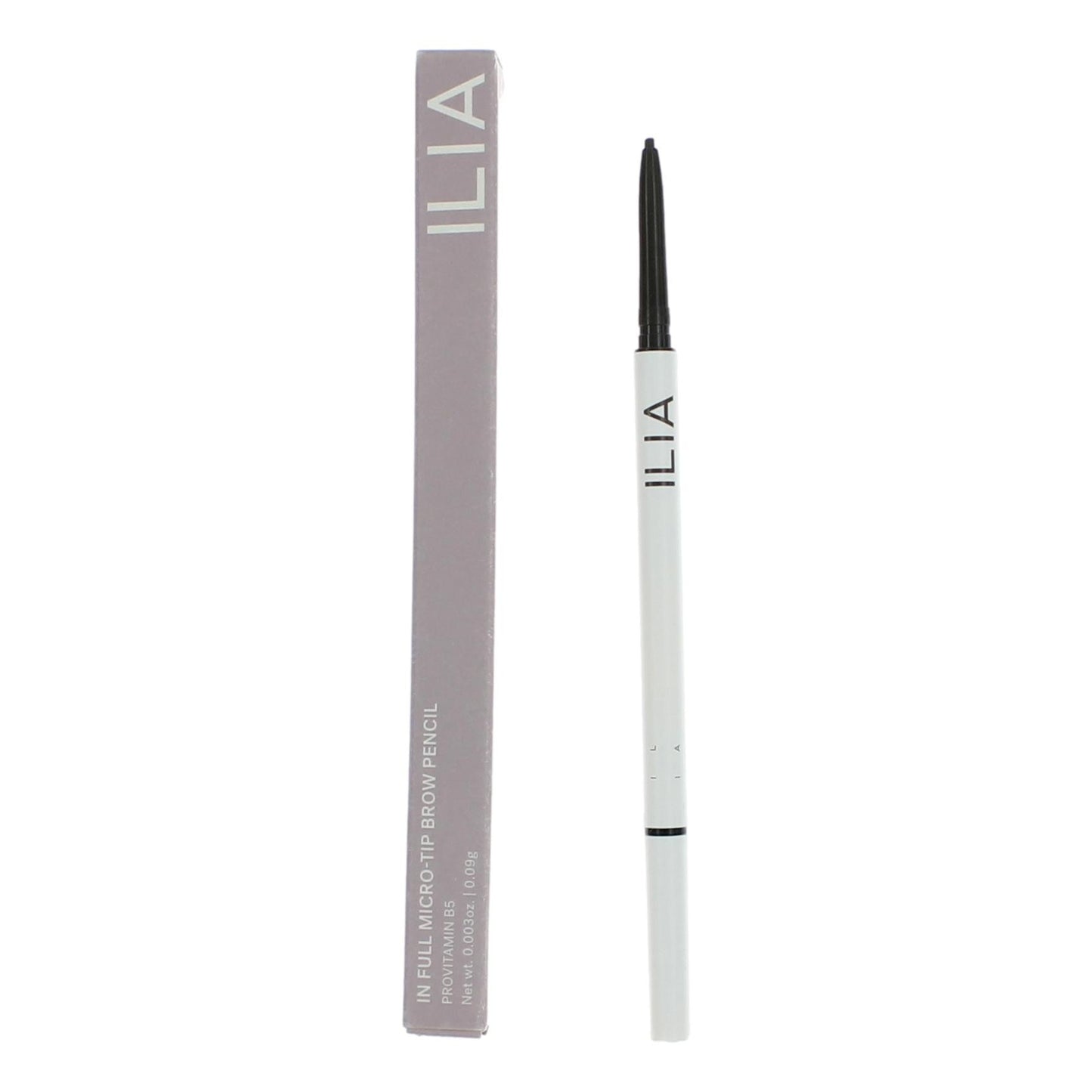 ILIA In Full Micro-Tip Brow Pencil by ILIA, 0.003oz Eyebrow Pencil - Soft Black - Soft Black