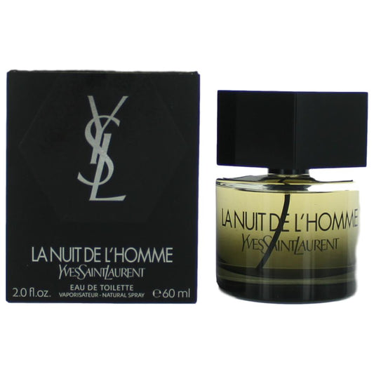 La Nuit De L'Homme by Yves Saint Laurent, 2 oz EDT Spray for Men